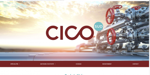 Illustration Creation du site vitrine - cico sud 