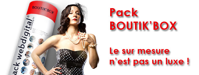 Image PACK E-COMMERCE BOUTIK'BOX