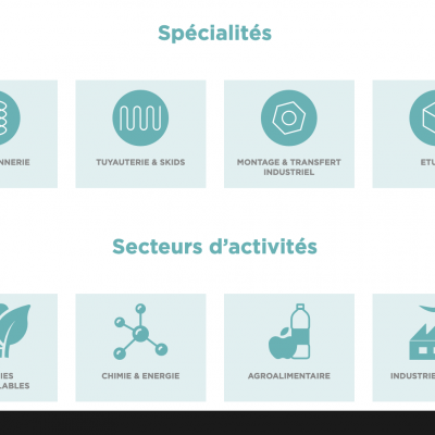 Creation du site vitrine - cico sud