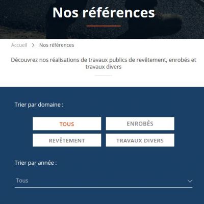 Refonte du site vitrine TP Réalisations en Drôme
