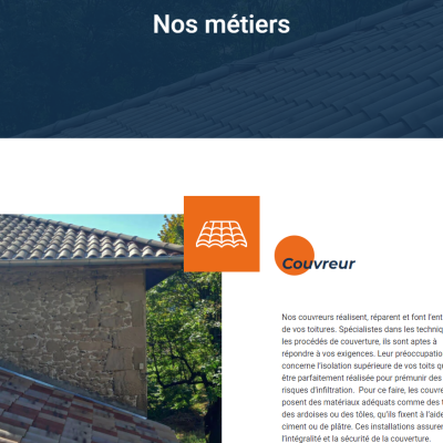Creation du site vitrine - 3JM26