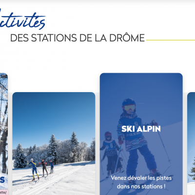 Creation du site e-commerce-station-de-la-drome