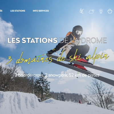 Creation du site e-commerce-station-de-la-drome