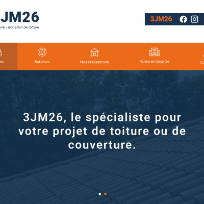Creation du site vitrine - 3JM26