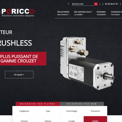 Creation du site vitrine - Pericco