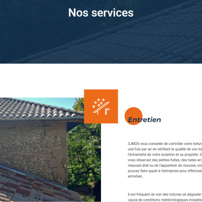 Creation du site vitrine - 3JM26